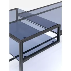 Tische-KARE Design Schreibtisch Loft Schwarz 134X60Cm