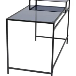 Tische-KARE Design Schreibtisch Loft Schwarz 134X60Cm