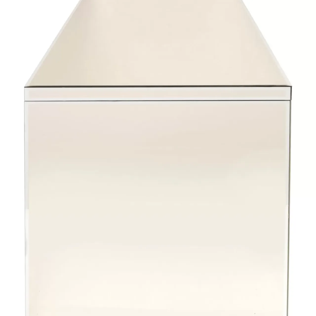 Tische-KARE Design Schreibtisch Luxury Champagne 140X60Cm