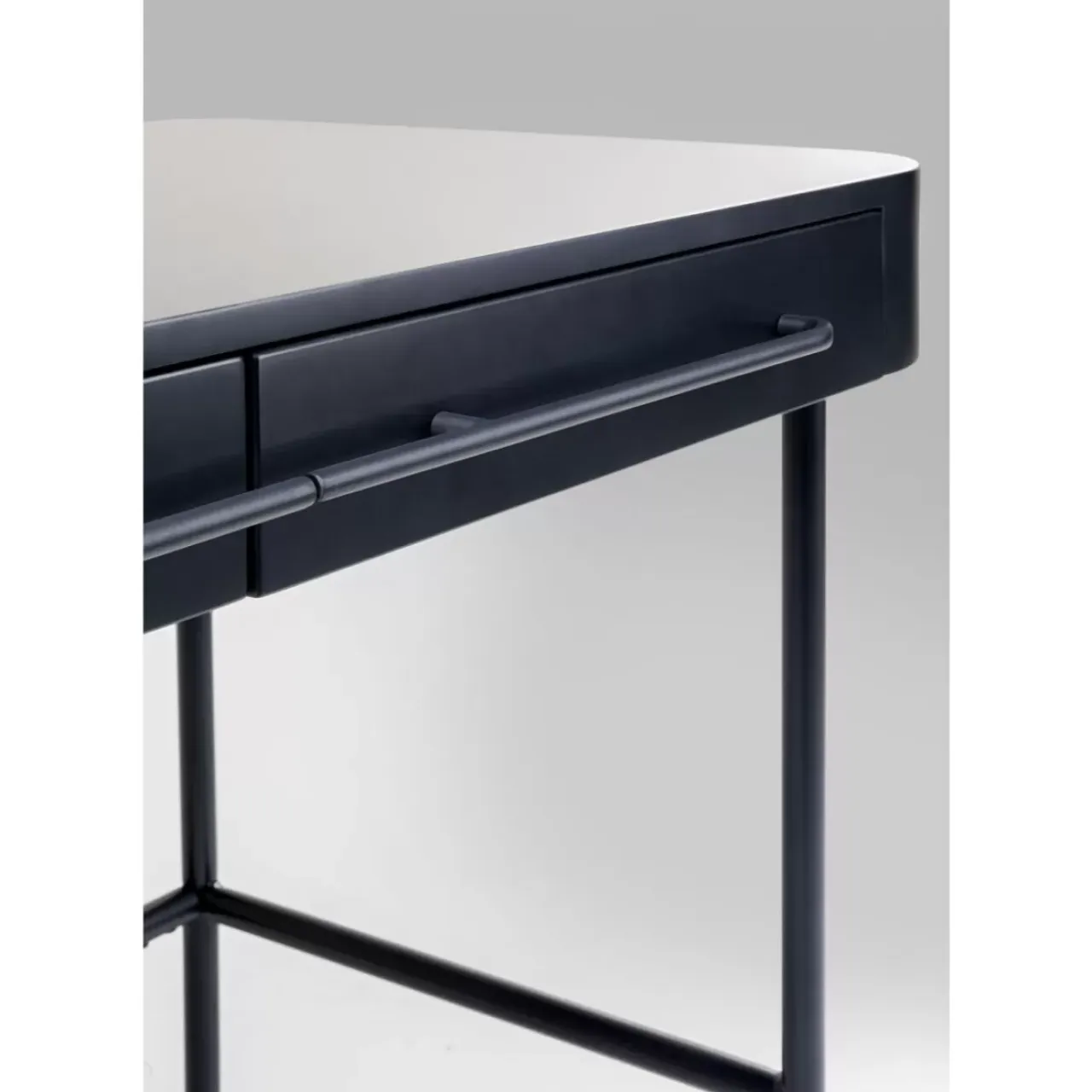 Tische-KARE Design Schreibtisch Montieri Anthrazit 100X53Cm