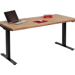 Tische-KARE Design Schreibtisch Office Harmony Schwarz 160X80