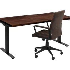 Tische-KARE Design Schreibtisch Office Harmony Dunkel 160X80