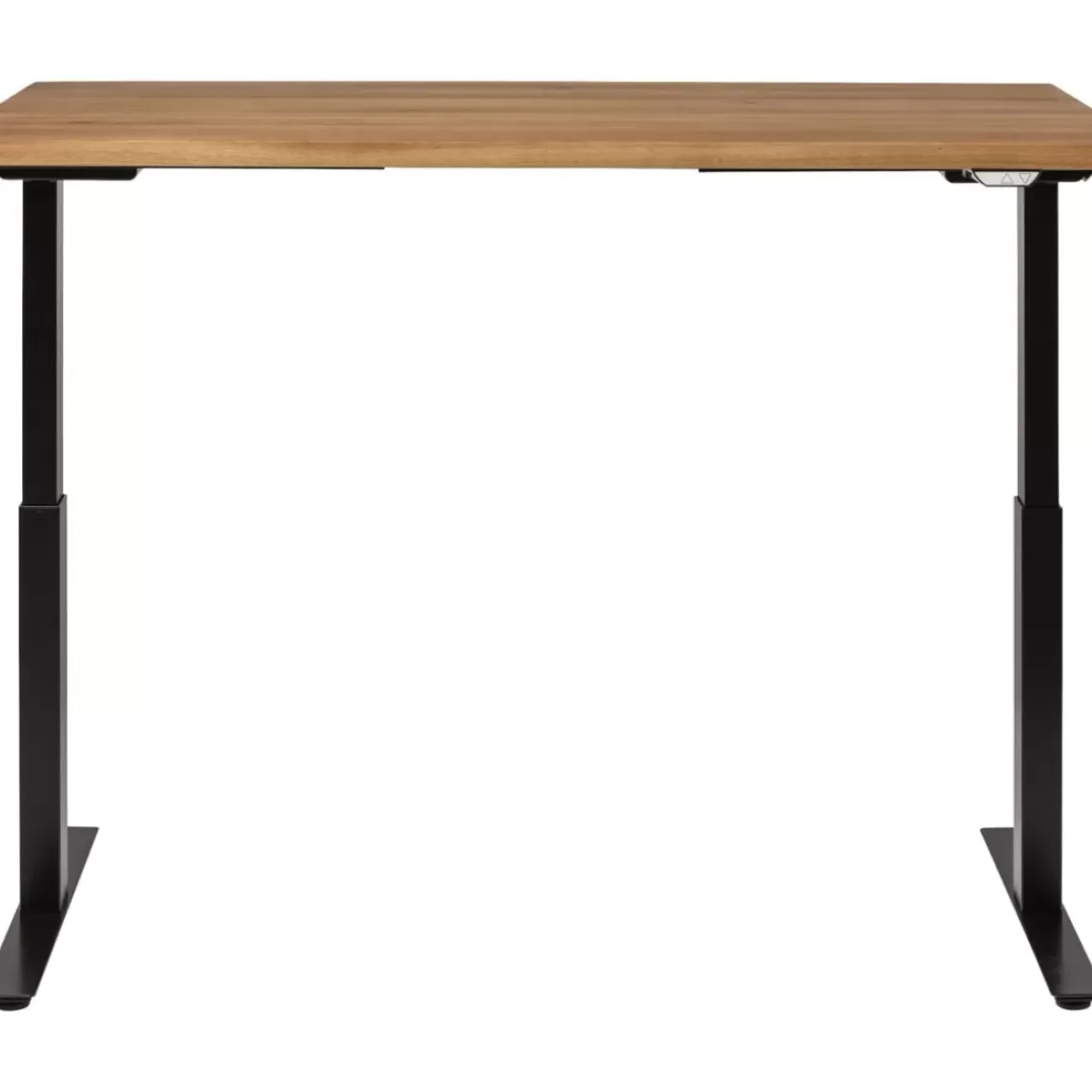 Tische-KARE Design Schreibtisch Office Jackie Eiche Schwarz 160X80