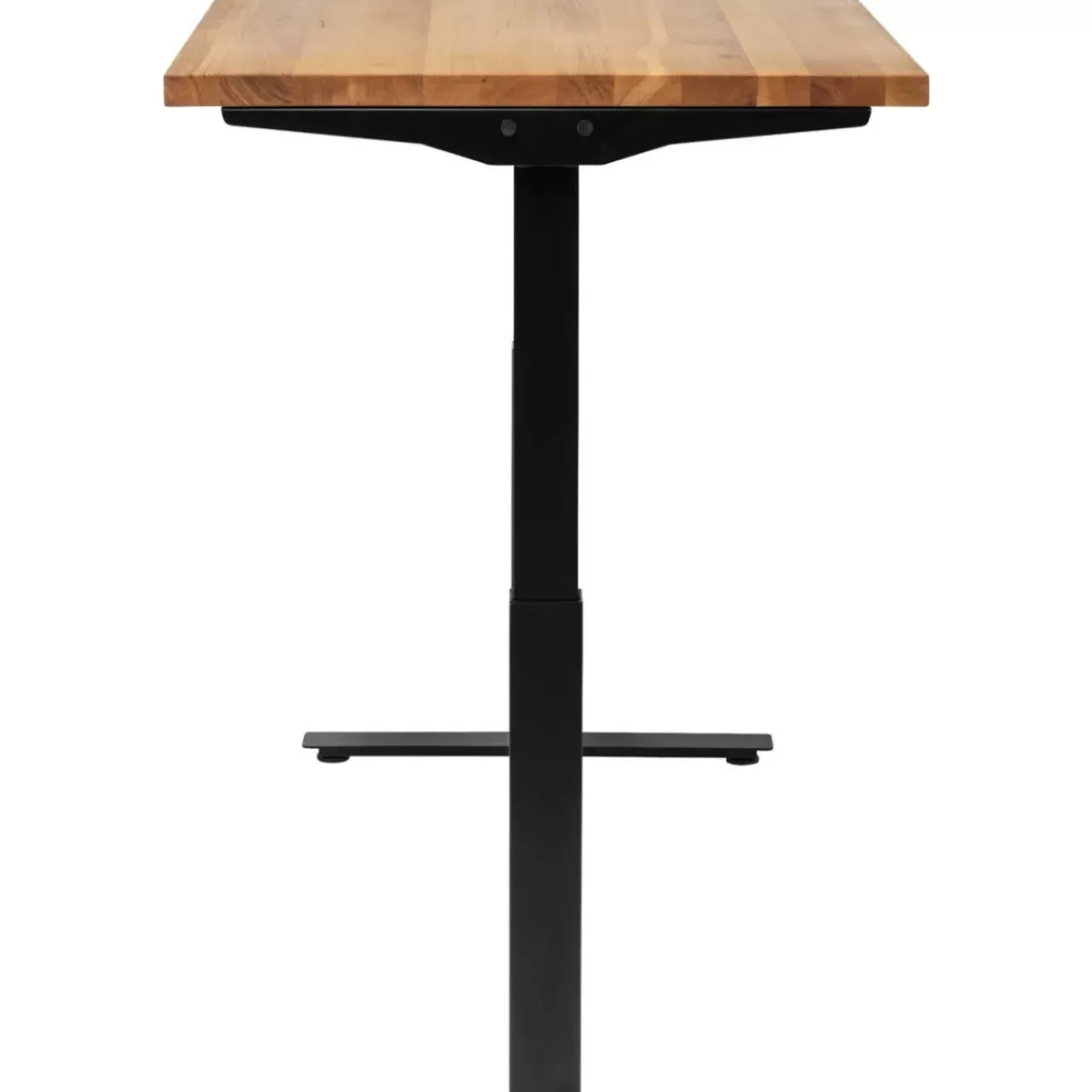 Tische-KARE Design Schreibtisch Office Jackie Eiche Schwarz 160X80