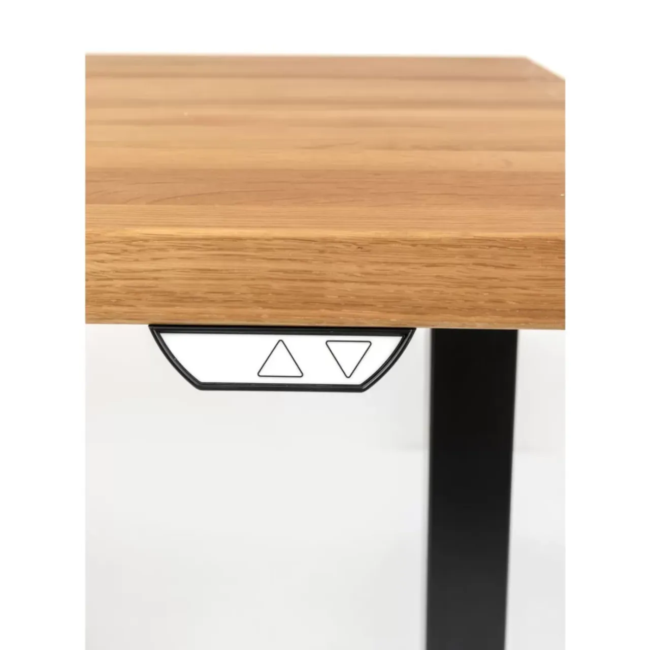Tische-KARE Design Schreibtisch Office Jackie Eiche Schwarz 160X80