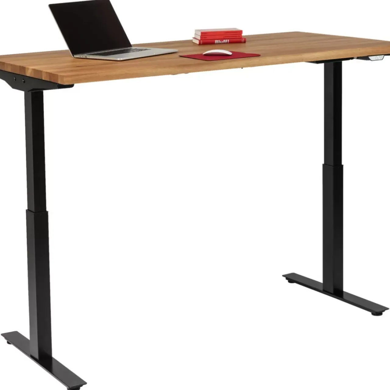Tische-KARE Design Schreibtisch Office Jackie Eiche Schwarz 160X80