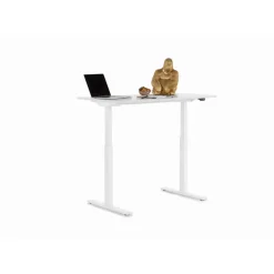 Tische-KARE Design Schreibtisch Office Smart Weis Weis 120X70
