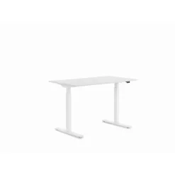 Tische-KARE Design Schreibtisch Office Smart Weis Weis 120X70