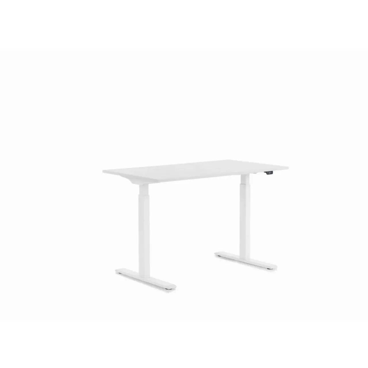 Tische-KARE Design Schreibtisch Office Smart Weis Weis 120X70
