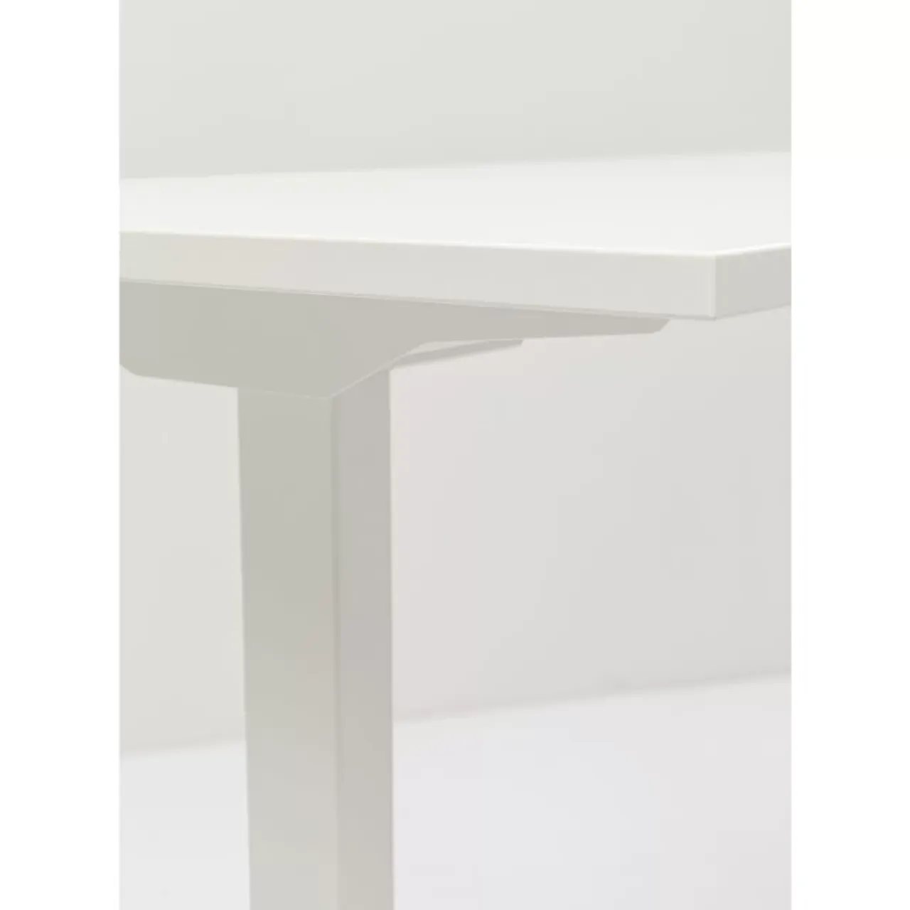 Tische-KARE Design Schreibtisch Office Smart Weis Weis 120X70