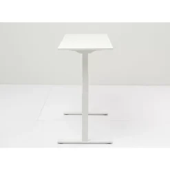 Tische-KARE Design Schreibtisch Office Smart Weis Weis 120X70