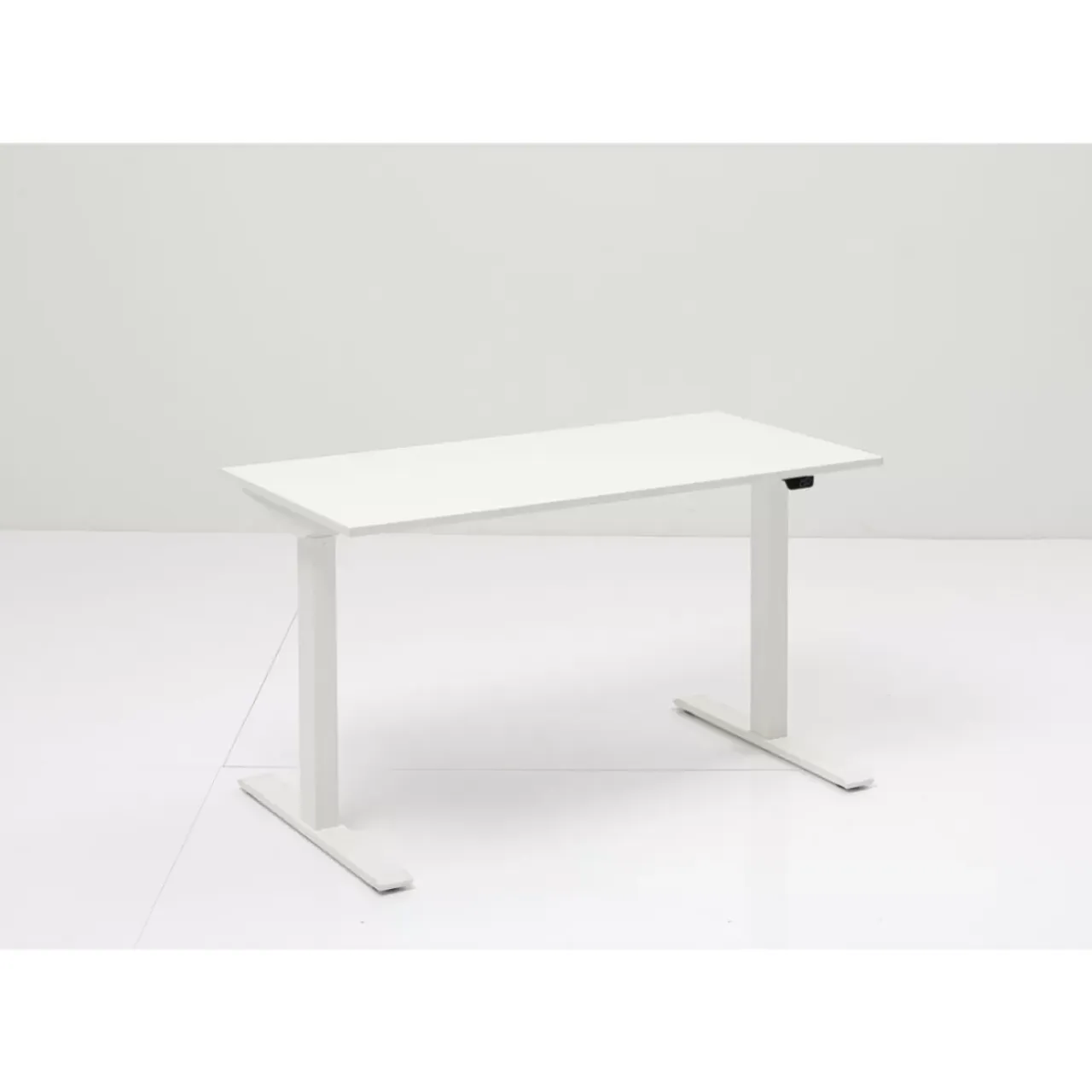 Tische-KARE Design Schreibtisch Office Smart Weis Weis 120X70