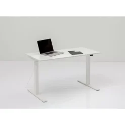 Tische-KARE Design Schreibtisch Office Smart Weis Weis 120X70