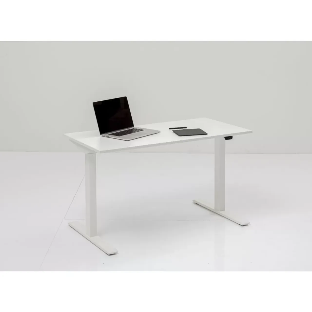 Tische-KARE Design Schreibtisch Office Smart Weis Weis 120X70