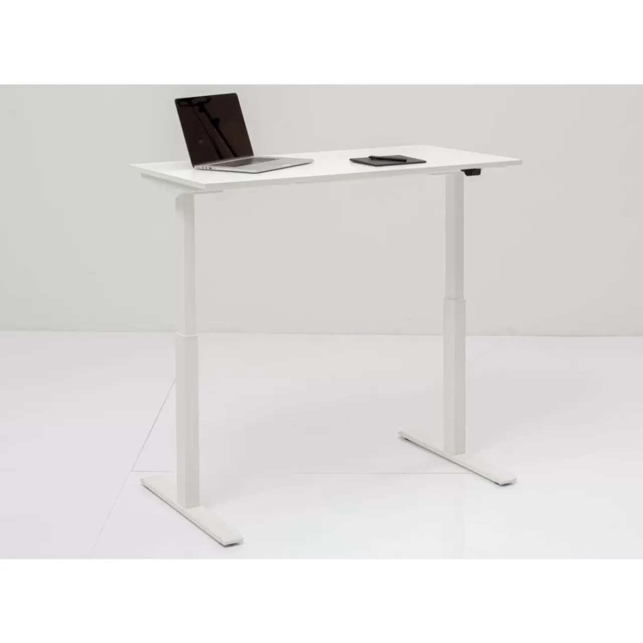 Tische-KARE Design Schreibtisch Office Smart Weis Weis 120X70