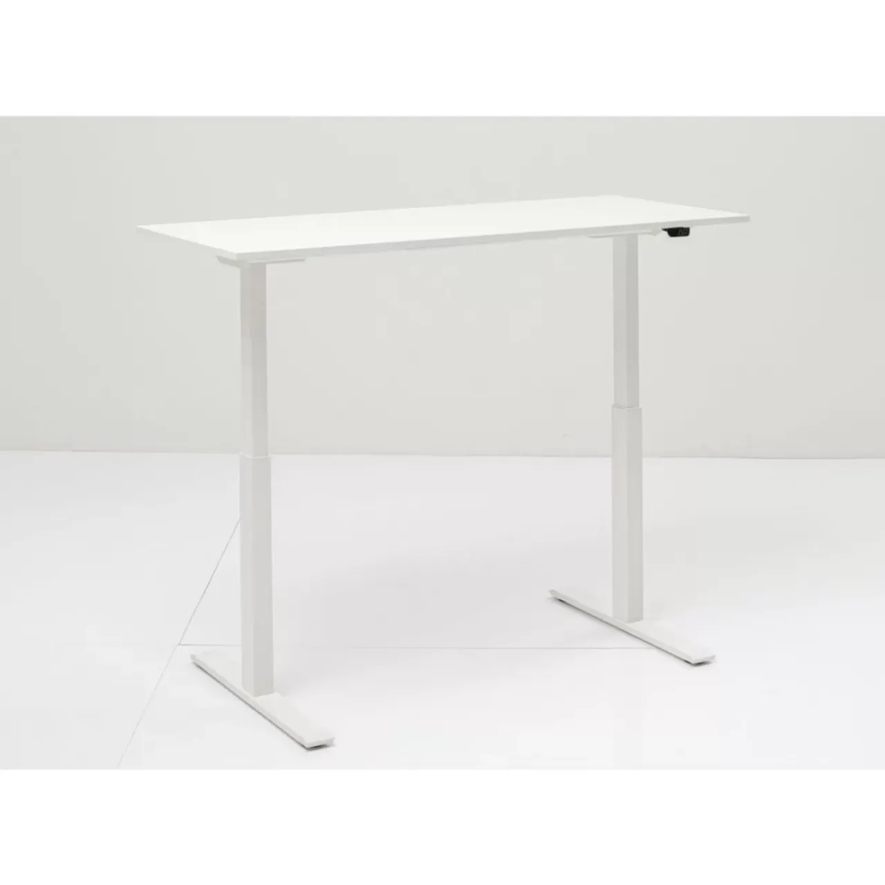 Tische-KARE Design Schreibtisch Office Smart Weis Weis 120X70