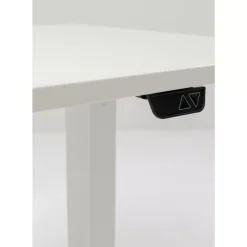 Tische-KARE Design Schreibtisch Office Smart Weis Weis 120X70