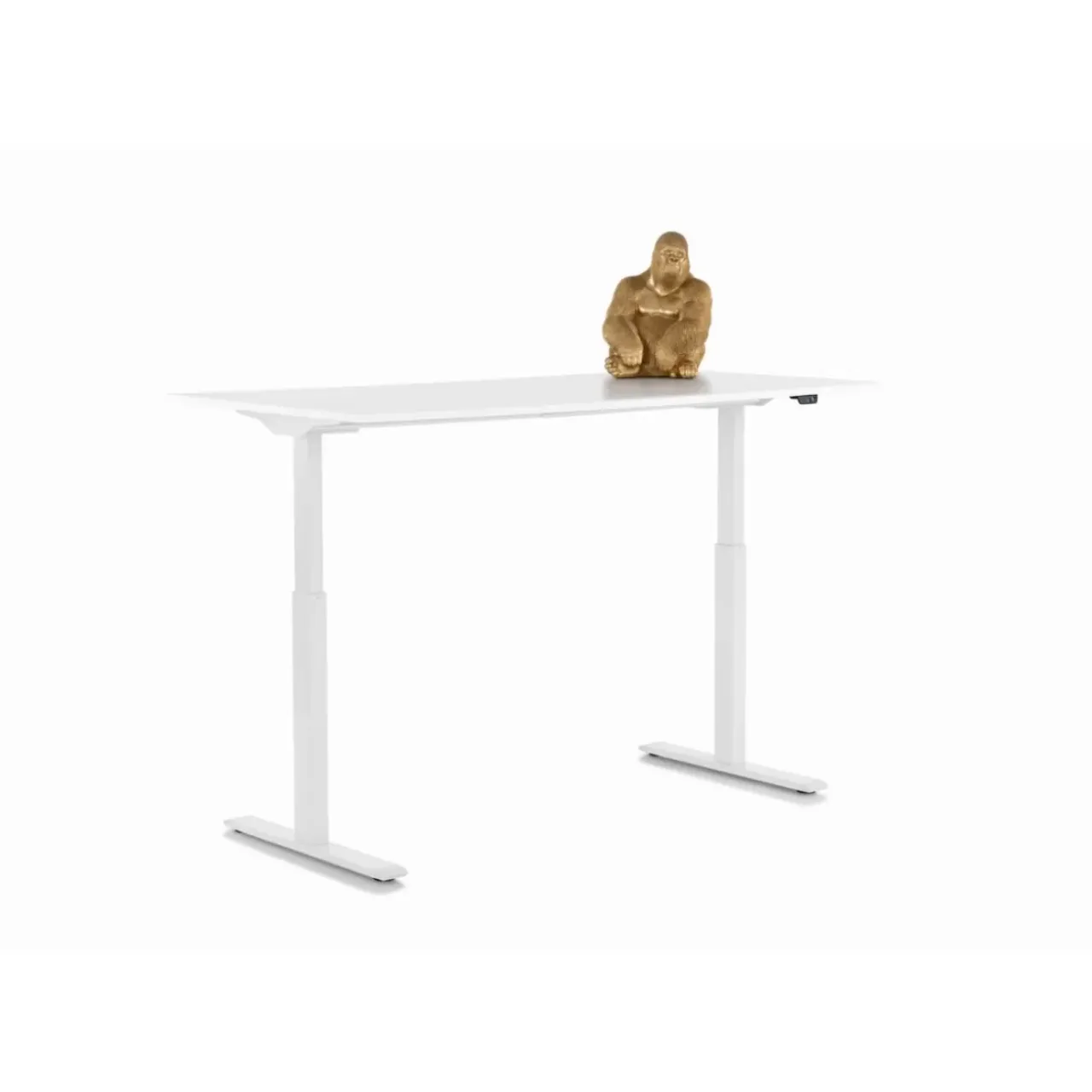 Tische-KARE Design Schreibtisch Office Smart Weiss Weiss 160X80