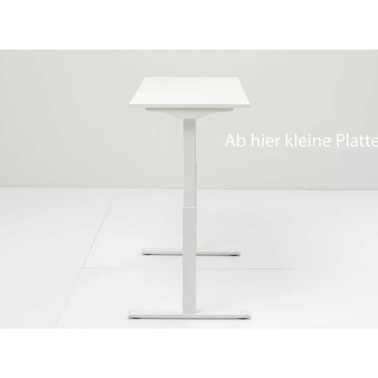 Tische-KARE Design Schreibtisch Office Smart Weiss Weiss 160X80