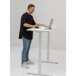Tische-KARE Design Schreibtisch Office Smart Weiss Weiss 160X80