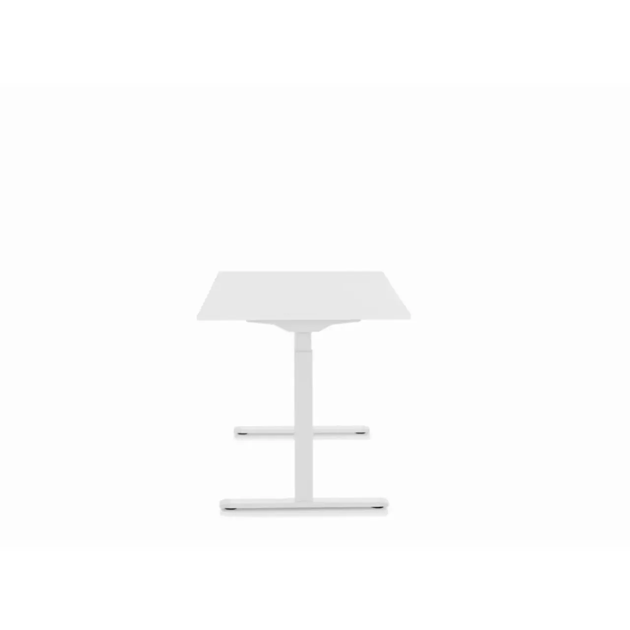 Tische-KARE Design Schreibtisch Office Smart Weiss Weiss 160X80