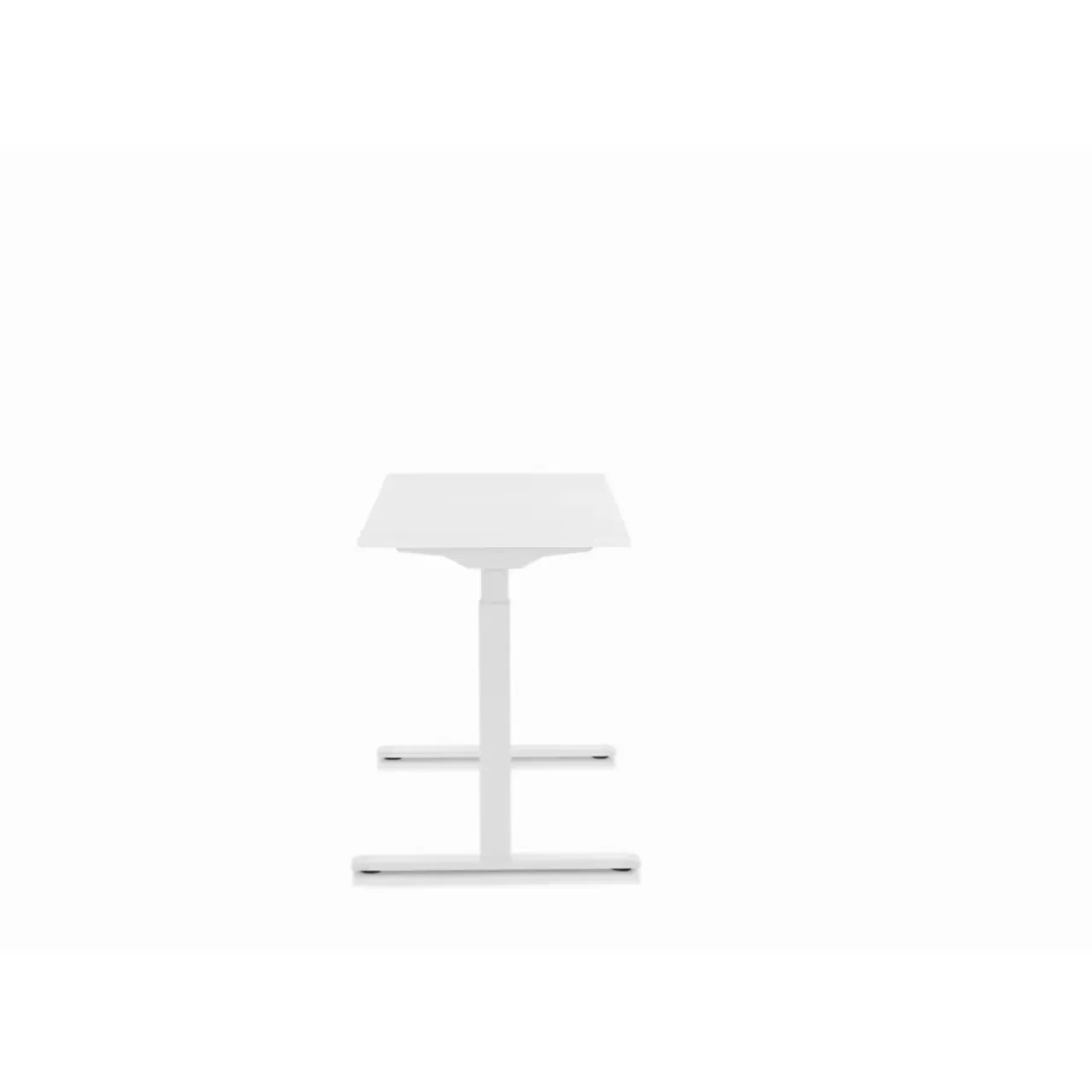 Tische-KARE Design Schreibtisch Office Smart Weiss Weiss 140X60