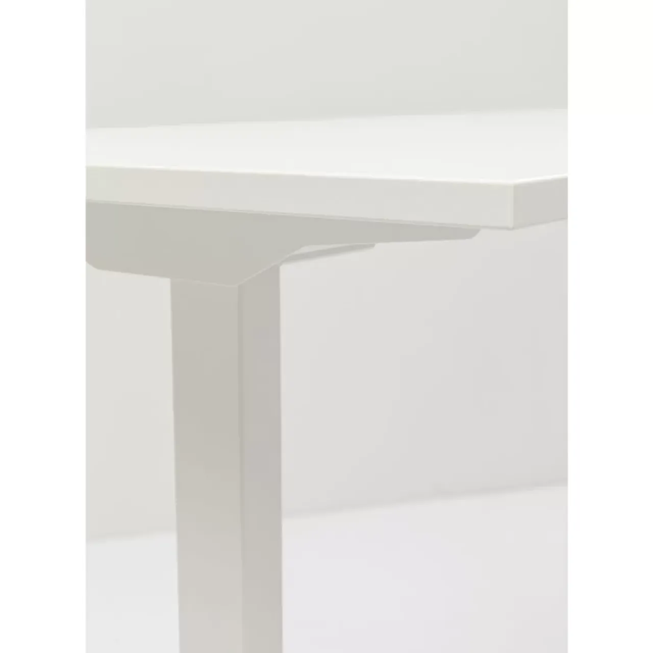 Tische-KARE Design Schreibtisch Office Smart Weiss Weiss 140X60