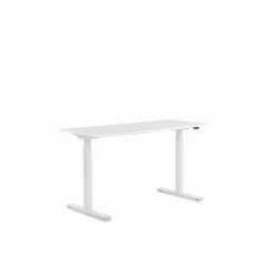 Tische-KARE Design Schreibtisch Office Smart Weiss Weiss 140X60
