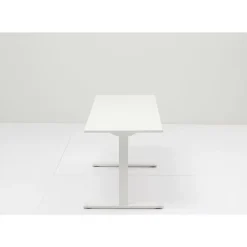 Tische-KARE Design Schreibtisch Office Smart Weiss Weiss 140X60
