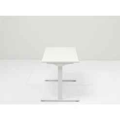Tische-KARE Design Schreibtisch Office Smart Weiss Weiss 140X60