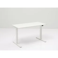 Tische-KARE Design Schreibtisch Office Smart Weiss Weiss 140X60