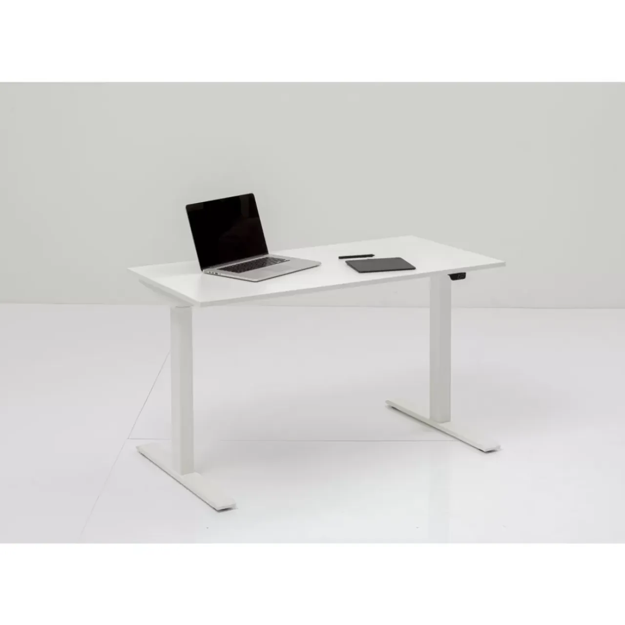 Tische-KARE Design Schreibtisch Office Smart Weiss Weiss 140X60
