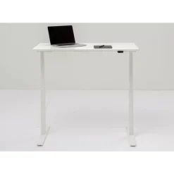 Tische-KARE Design Schreibtisch Office Smart Weiss Weiss 140X60