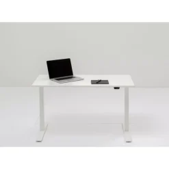 Tische-KARE Design Schreibtisch Office Smart Weiss Weiss 140X60