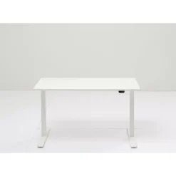 Tische-KARE Design Schreibtisch Office Smart Weiss Weiss 140X60