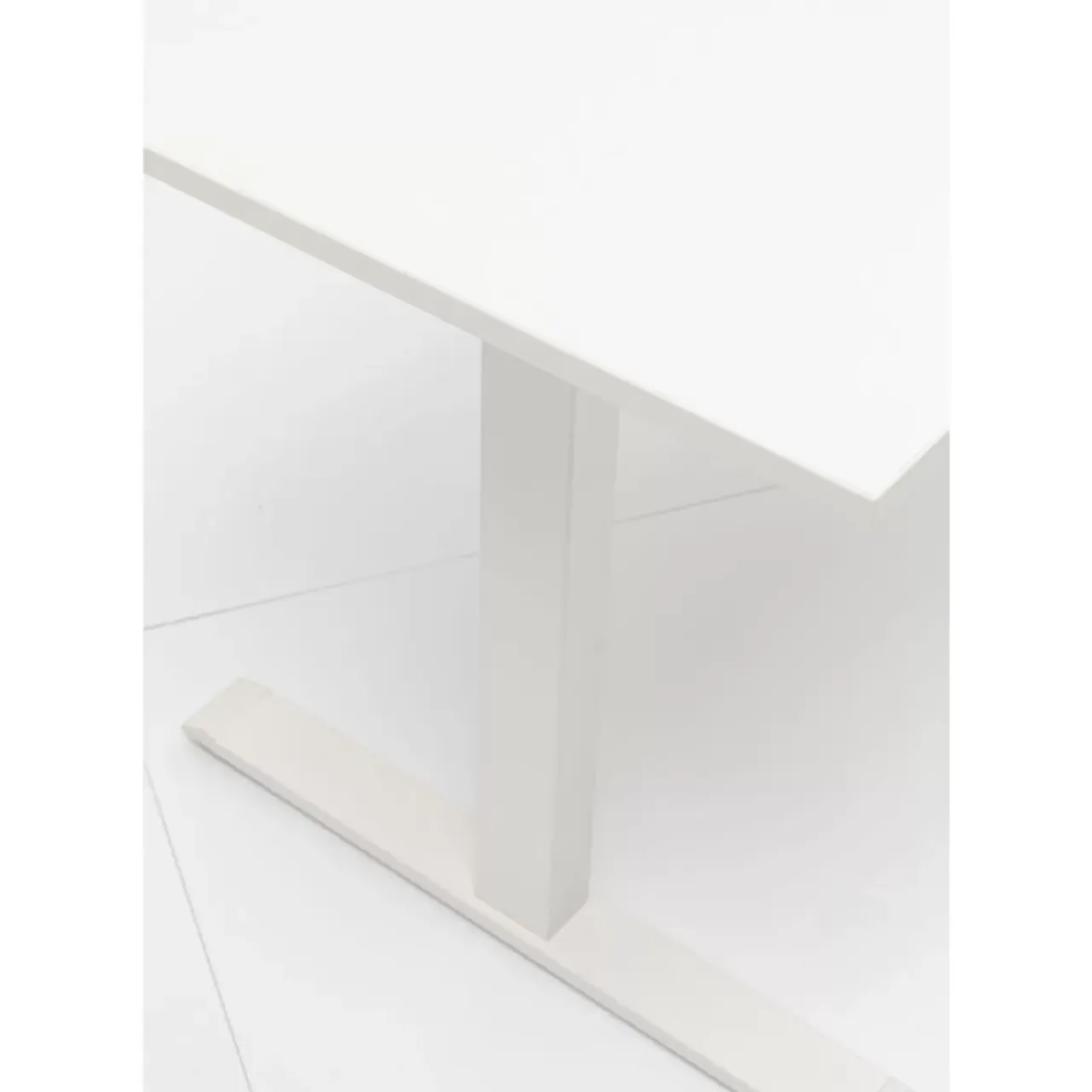 Tische-KARE Design Schreibtisch Office Smart Weiss Weiss 140X60