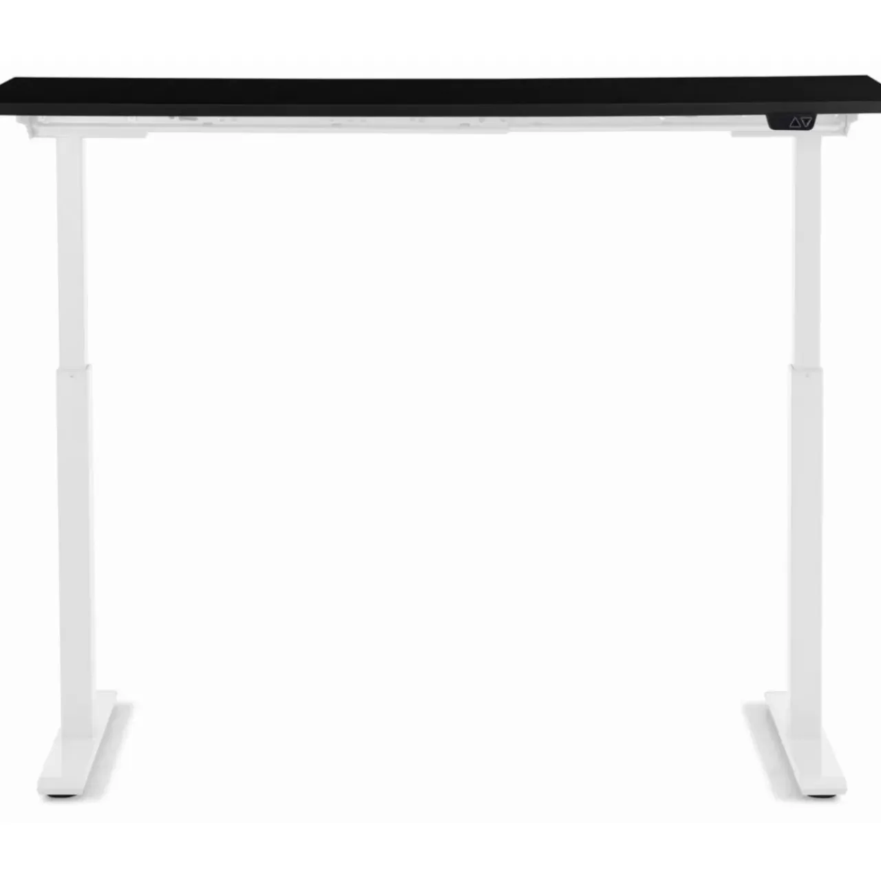 Tische-KARE Design Schreibtisch Office Smart Weis Schwarz 140X60