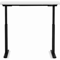 Tische-KARE Design Schreibtisch Office Smart Schwarz Weis 140X60