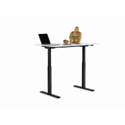 Tische-KARE Design Schreibtisch Office Smart Schwarz Weis 140X60