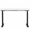 Tische-KARE Design Schreibtisch Office Smart Schwarz Weiss 120X70