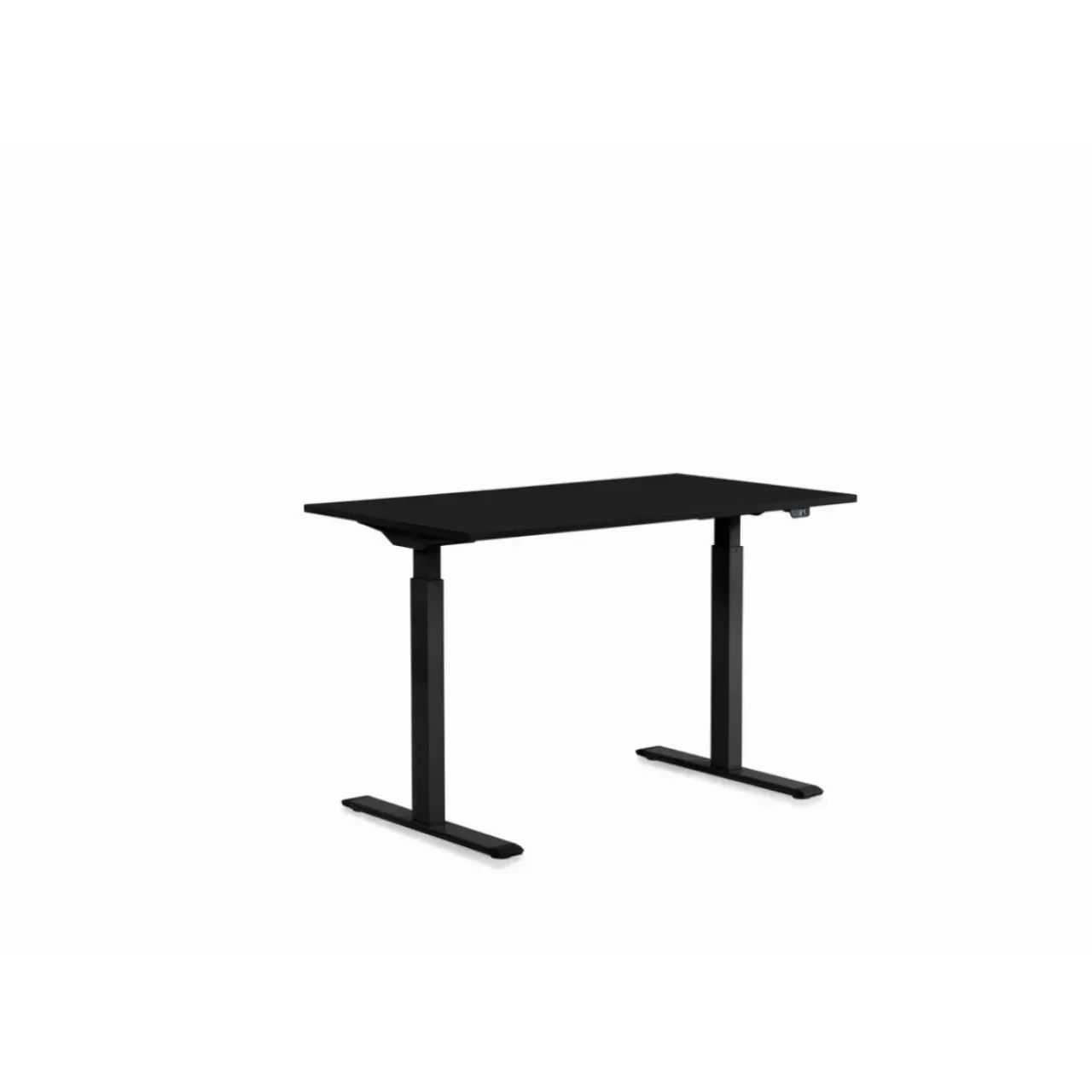 Tische-KARE Design Schreibtisch Office Smart Schwarz Schwarz 120X70