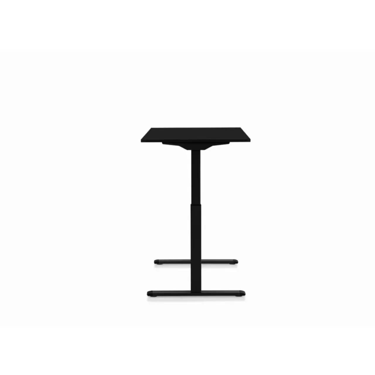 Tische-KARE Design Schreibtisch Office Smart Schwarz Schwarz 120X70