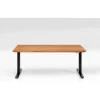 Tische-KARE Design Schreibtisch Office Symphony Eiche Schwarz 180X90