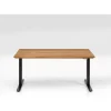 Tische-KARE Design Schreibtisch Office Symphony Eiche Schwarz 160X80