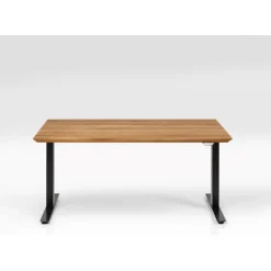Tische-KARE Design Schreibtisch Office Symphony Eiche Schwarz 160X80