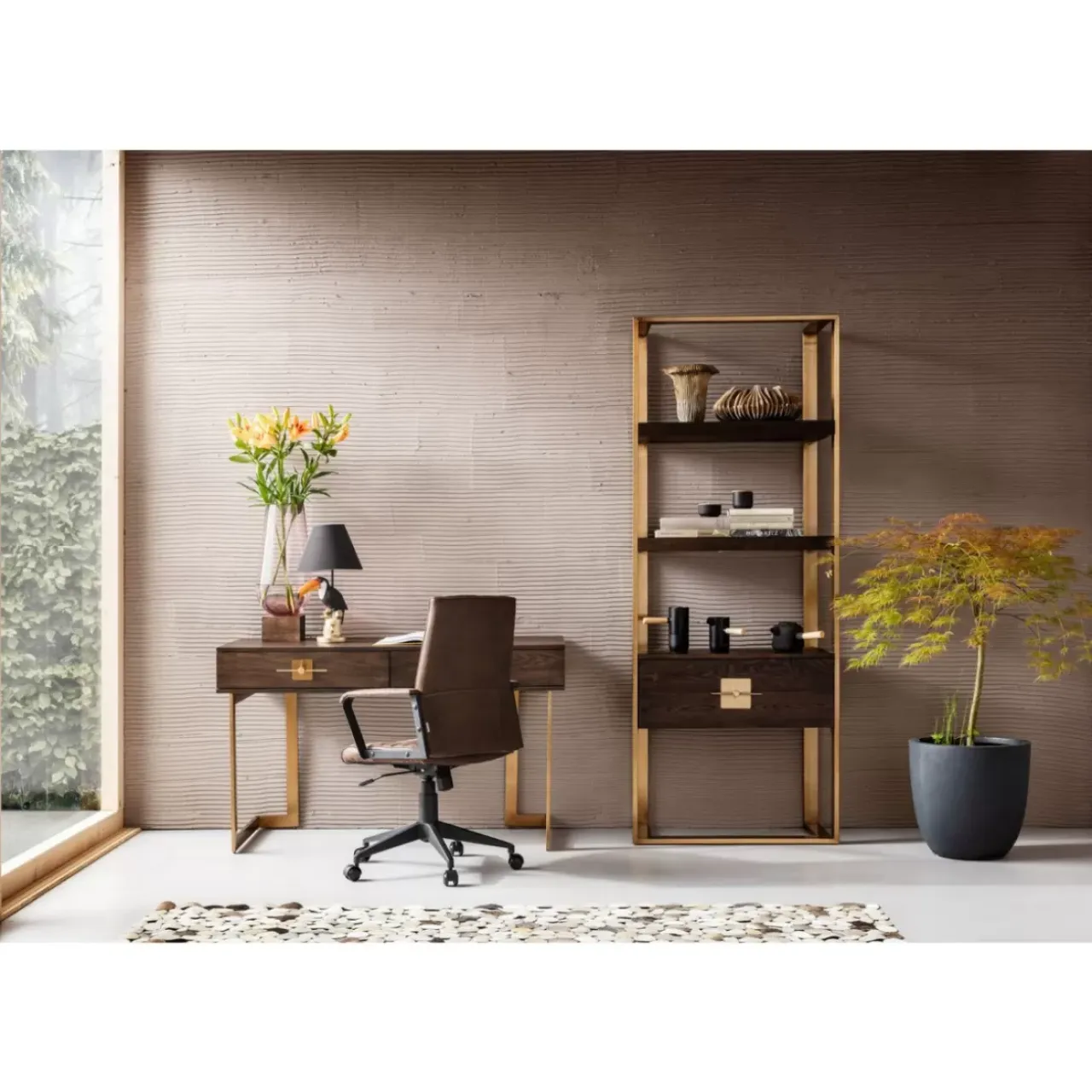 Tische-KARE Design Schreibtisch Osaka 138X60Cm
