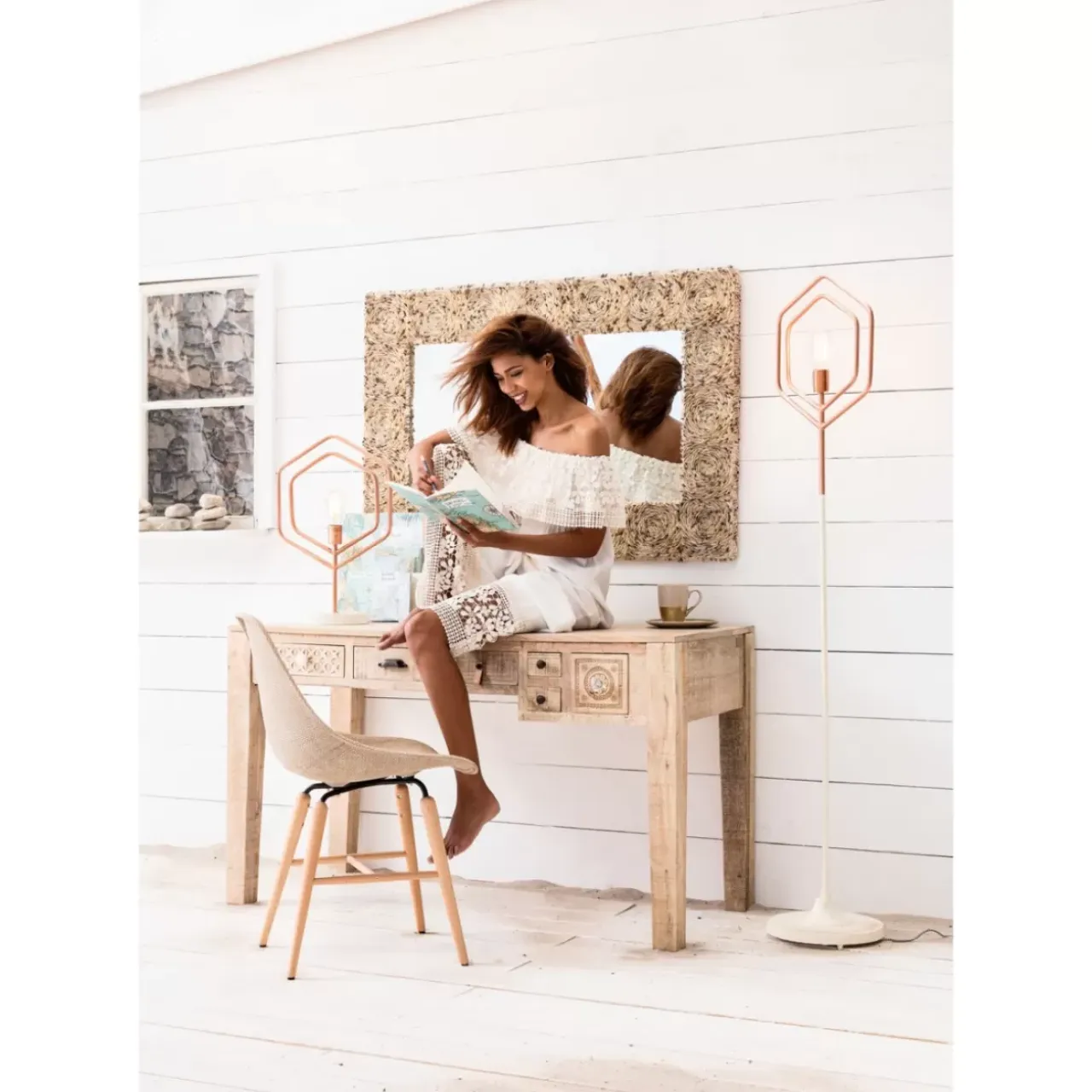 Tische-KARE Design Schreibtisch Puro 135X60Cm 6Sk