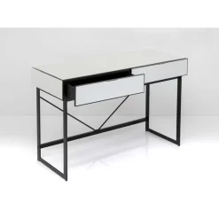 Tische-KARE Design Schreibtisch Soran Schwarz 120X50Cm