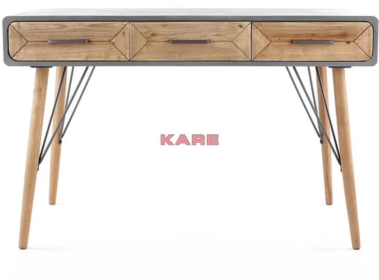 Tische-KARE Design Schreibtisch X Factory 120X60Cm 3Sk