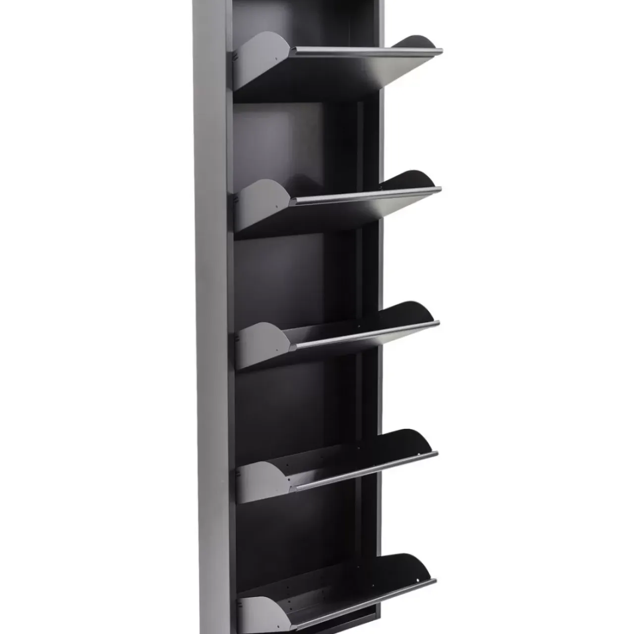 Kleinmöbel & Sonstiges-KARE Design Schuhkipper Caruso 5-Er Anthrazit